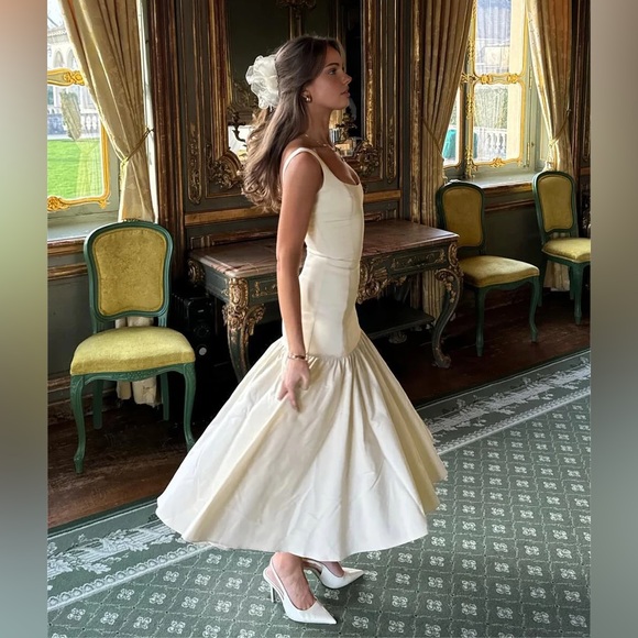 Commense Ruffle Long Cami Sundress - Picture 3 of 15